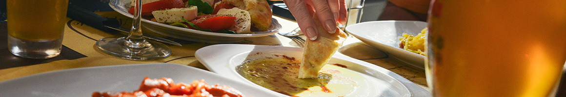 Eating Food Stand Cafe at Station Cafe restaurant in San Francisco, CA.